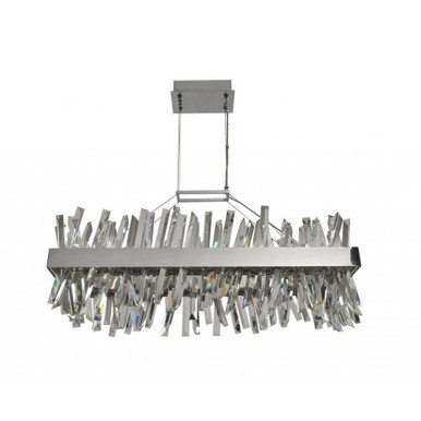 Glacier 84 Watt LED Light Medium Island Pendant by Allegri - 030252-010