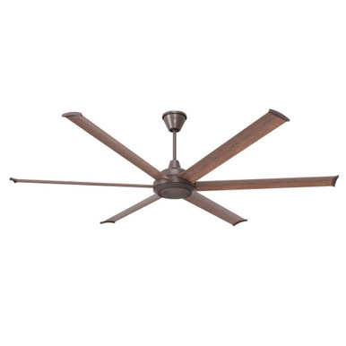 Bison 6 Blade Ceiling Fan 21 Inch Tall and 84 Inch Wide by Big Ass Fans - BS1-84-01