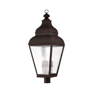 Exeter 4 Light Outdoor Post Top Lantern 14 x 37.5 Inches by Livex  - 2608