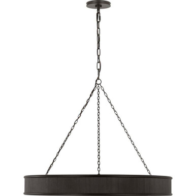 Ritz 10 Light Chandelier 4.5 Inch and 36 Inch Wide by Visual Comfort Studio - PCC10110