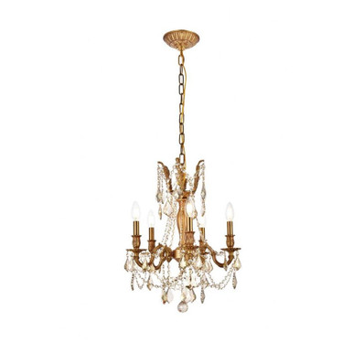 Rosalia 5 Light Large Pendant by Elegant - 9205D18