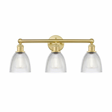 Castile 3 Light Vanity Light 46 Inch Wide by Innovations - 616-3W-CAS