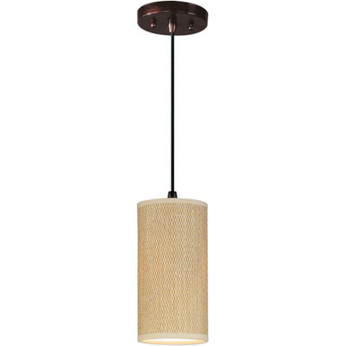 Elements 1 Light Small Pendant 10 Inch Tall by ET2 E95020-101OI - E95020-101OI