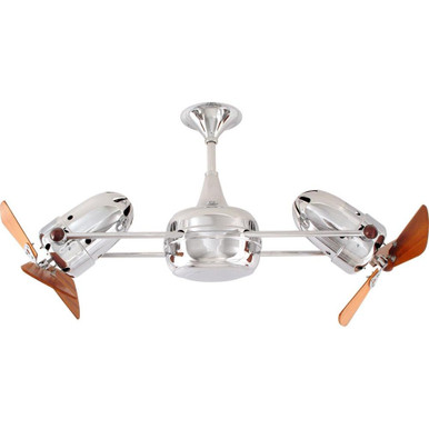 Duplo Dinamico 6 Blade Dampe Rated Ceiling Fan 39 Inch W by Matthews Fans - DD-DAMP