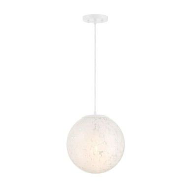 Circo 1 Light Pendant 12.5 Inch Tall and 12 Inch Wide by Designers Fountain - D282M-11P