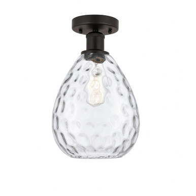 Waverly 1 Light 8 Inch Wide Semi Flush Mount by Innovations - 616-1F-G372