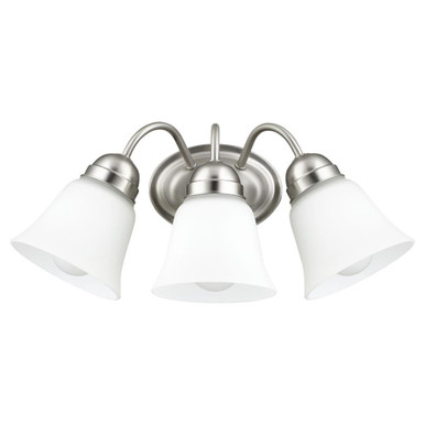 3 Light Wall Sconce 16.5 Inch Wide by Quorum - 5404-3