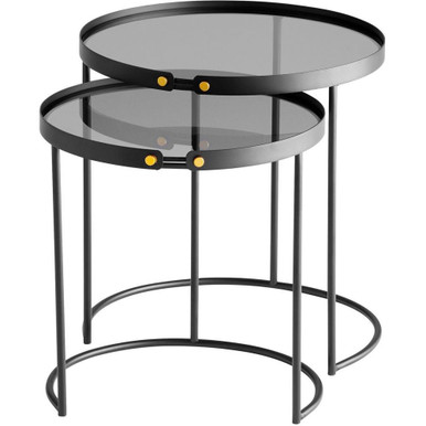 Bow Tie Flat Table 20 Inch Tall and 19 Inch Wide by Cyan - 11225