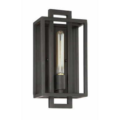 Cubic One Light Wall Sconce 7 inches wide by 14 inches high by Craftmade - 41561-ABZ