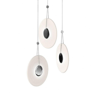 Meclisse LED Metal Pendant 9 Inch Tall by Sonneman - 3113E