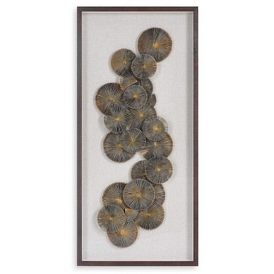 The Times 59.1 Inch Shadow Box Wall Art by Uttermost - 04301