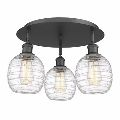 Belfast 3 Light 17.75 Inch Wide Flush Mount by Innovations - 516-3C-G10