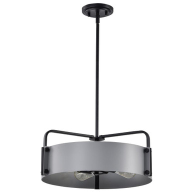 Altos 4 Light Medium Pendant 6.75 Inches Tall and 18 Inches Wide by Nuvo - 60/7843