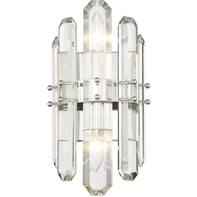 Bolton 3 Light Candle Style Wall Sconce by Crystorama - BOL-8882