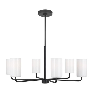 Rhett 6 Light Large Chandelier by Generation Lighting - GLC1026