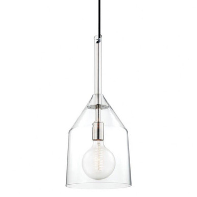 Sloan 1 Light Pendant 23 Inches Tall and 9.5 Inches Wide by Mitzi - H252701L
