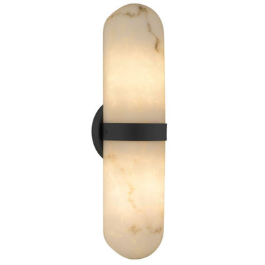 Bree 15W 2 LED Wall Sconce 18 Inch Tall and 4.75 Inch Wide by Quoizel - BREE8804