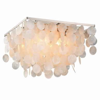 Elsa 4 Light 15.75 Inch Wide Flush Mount by Vaxcel - C0171