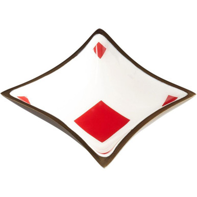Diamond Tray 5.75 Inch Wide by 1.25 Inch High by Cyan - 07037