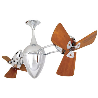 Ar Ruthiane Damp Rated 6 Blade Ceiling Fan 12 x 46 Inches by Matthews Fans - AR-DAMP