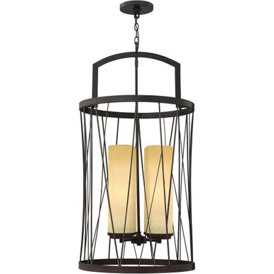Nest 4 Light Medium Foyer Chandelier by Fredrick Ramond - FR41624