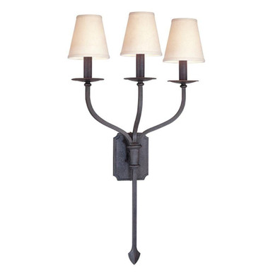 La Brea 3 Light Wall Sconce 30 Inch Tall by Troy - B2483-TRN