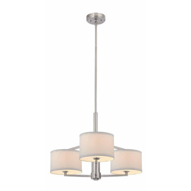 Monaco 3 Light Medium Chandelier by Dolan - 1887-09
