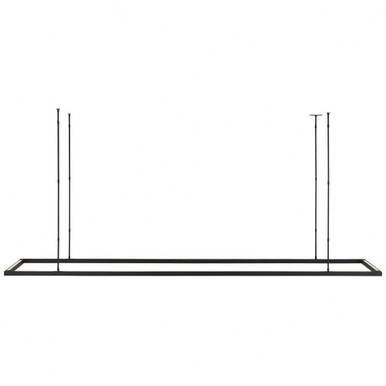 Stagger Halo 90W 1 LED Large Linear Pendant by Visual Comfort Modern - MDLS18627