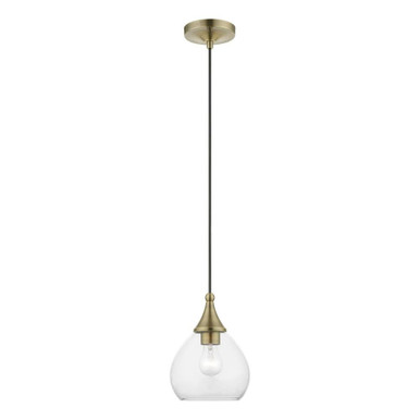Catania 1 Light Small Pendant by Livex - 46501