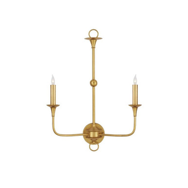 Nottaway 2 Light Wall Sconce by Currey Company - 5000-2