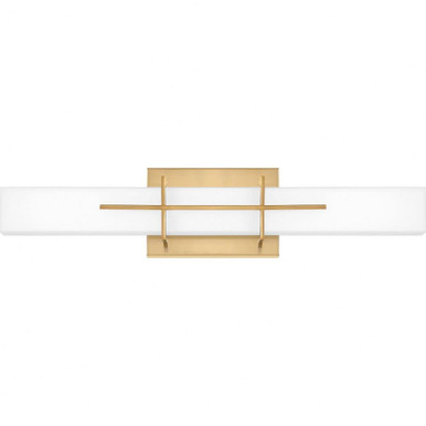 Gemini 1 Light Vanity Light by Quoizel - PCGI8523