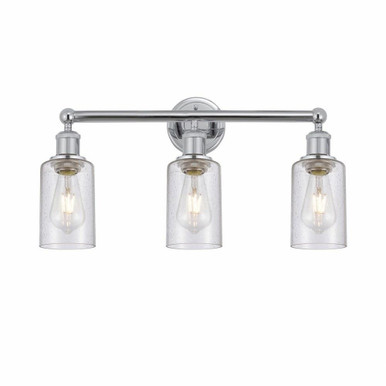 Clymer 3 Light Art Deco Vanity Light by Innovations - 616-3W-G80