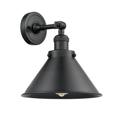 Briarcliff 1 Light Wall Sconce 10 x 8 Inches by Innovations  - 203-BK-M10-BK