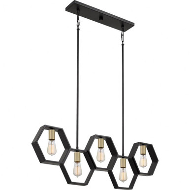 Bismarck 5 Light Oversized Island Chandelier by Quoizel - BSK540EK