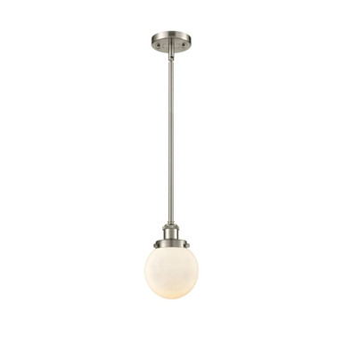 Beacon 1 Light Mini Pendant 9 Inch Tall and 6 Inch Wide by Innovations - 916-1S-G20-6