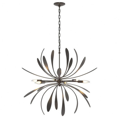 Dahlia 6 Light Large Chandelier by Hubbardton Forge 104350HF - 104350HF