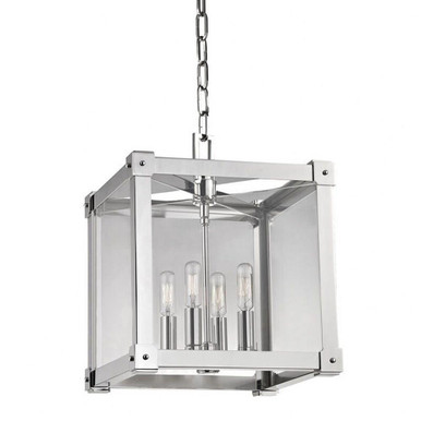 Forsyth 4 Light Lantern 15.25 x 12.25 Inch by Hudson Valley - 8612