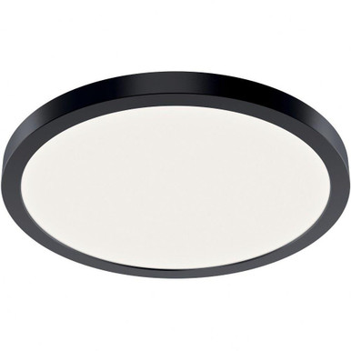 Ara 26W LED Flush Mount 0.77 Inch Tall and 11.03 Inch Wide by Kichler - 53011BK30