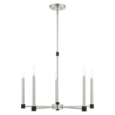 Karlstad 5 Light Medium Chandelier by Livex - 46885