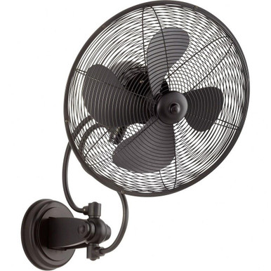 Piazza Patio Wall Fan 18 inches wide by 22.25 inches high by Quorum - 94144