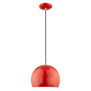Piedmont 1 Light Small Pendant by Livex - 41181