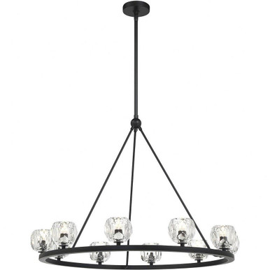 Aragon 10 Light Oversized Chandelier by Crystorama - ARA-10265