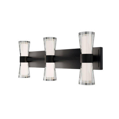 Hourglass 21W 3 4CCT LED Bath Vanity 10 Inch and 4.13 Inch Wide by dweLED - WS-91524