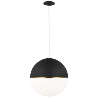 Akova 1 Light Large Pendant by Visual Comfort Modern - 700TDAKV18BR
