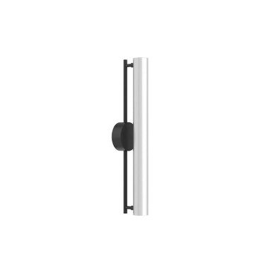 Gramercy 20W LED Wall Sconce 24.25 Inch Tall and 2.38 Inch Wide by Kuzco - WS70124-BK-UNV