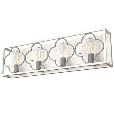 Gablecrest 4 Light Vanity Light by Hunter - 19399
