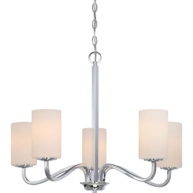Willow 5 Light Large Chandelier by Nuvo - 60-505W