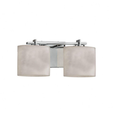 Clouds Era 2 Light Vanity Light by Justice Design - CLD-8442-30