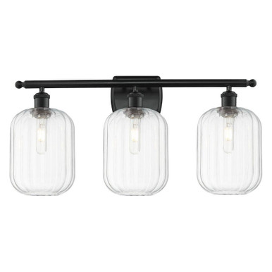 Preston 3 Light Jar Bath Vanity 12.75 Inch X 26.75 Inch by Innovations - 516-3W-G460-7