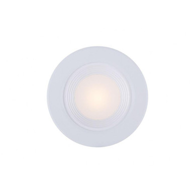 9W LED Baffle Recessed Downlight 4 Inches Wide by Canarm Inc - LED-BR4P-WT-HD